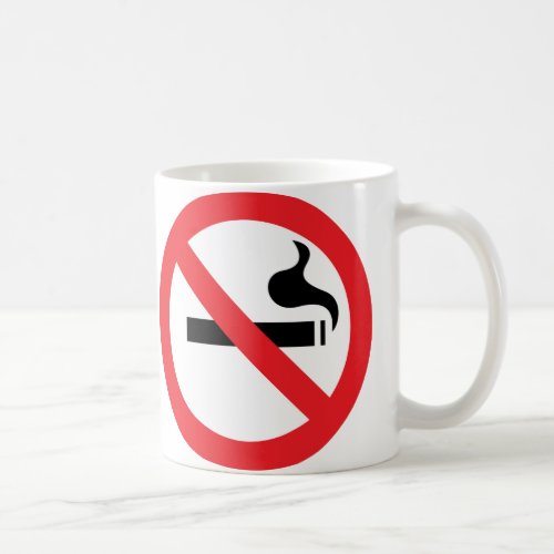 No Smoking Coffee Mug
