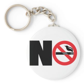 NO_SMOKING keychain