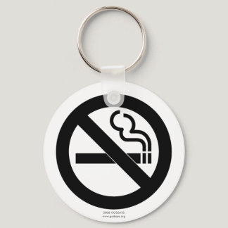No Smoking Keychain