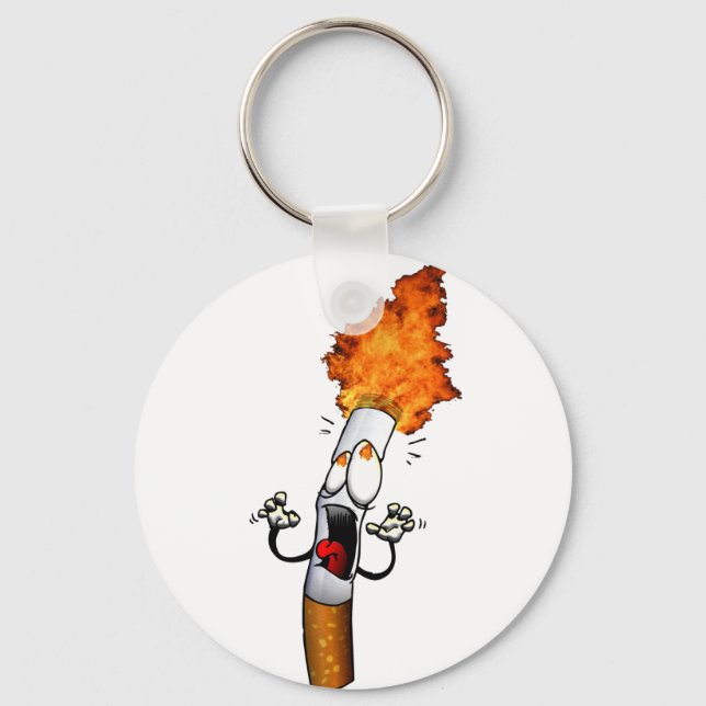 No Smoking Keychain (Front)