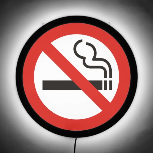 No Smoking LED Sign