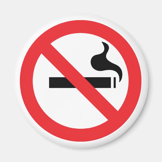 No Smoking Magnet (Front)