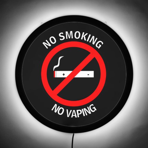 NO SMOKING NO VAPING SIGN