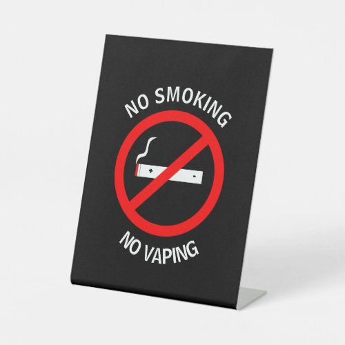 NO SMOKING NO VAPING SIGN