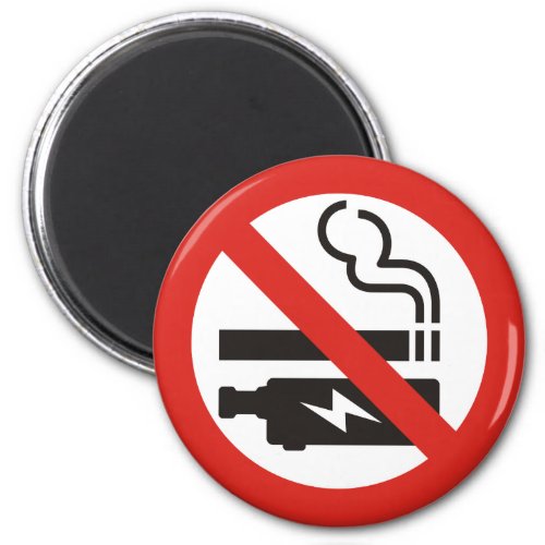 No Smoking or Vaping Magnet