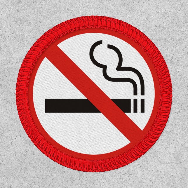 No Smoking Patch (Front)