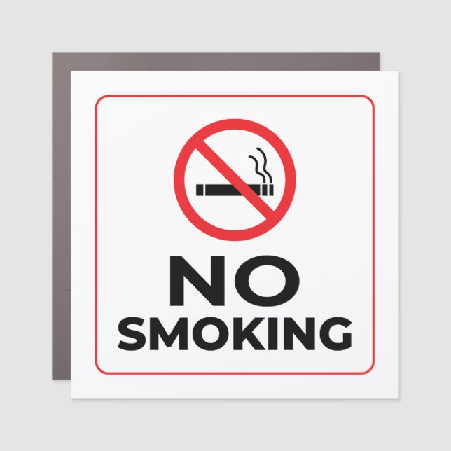 No Smoking Sign (Front)