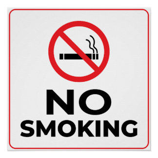 No Smoking Sign