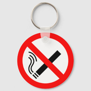 NO Smoking Sign - UK Signage Keychain
