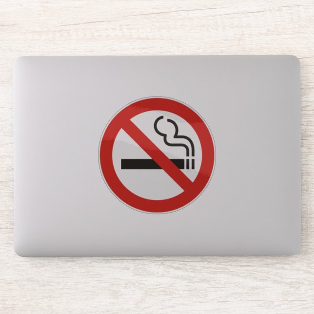 No Smoking Sticker (Computer)