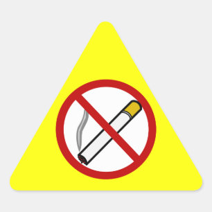 No Smoking Sticker