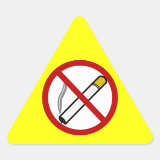 No Smoking Sticker