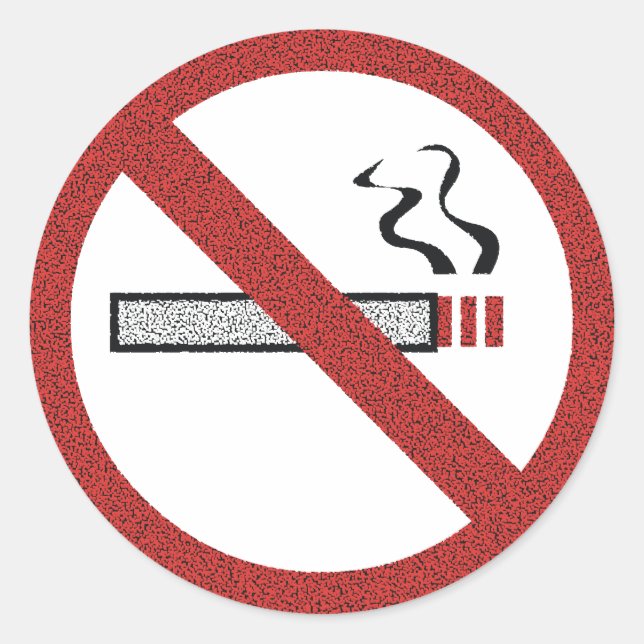 No Smoking Stickers (Front)