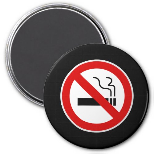 No Smoking Symbol Magnet