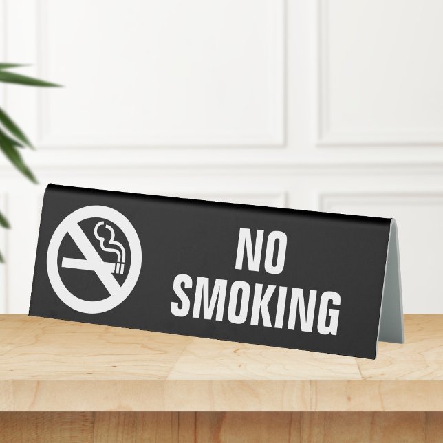 No Smoking Table Tent (Creator Uploaded)