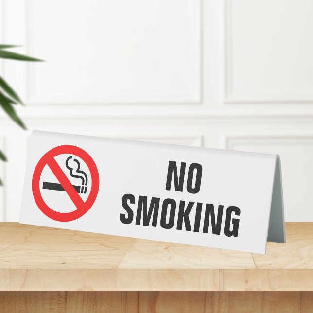 No Smoking Table Tent (Creator Uploaded)