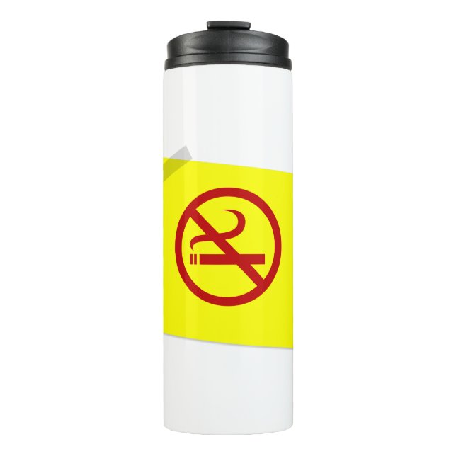 No Smoking Thermal Tumbler (Front)
