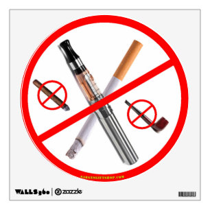 NO SMOKING WALL DECAL