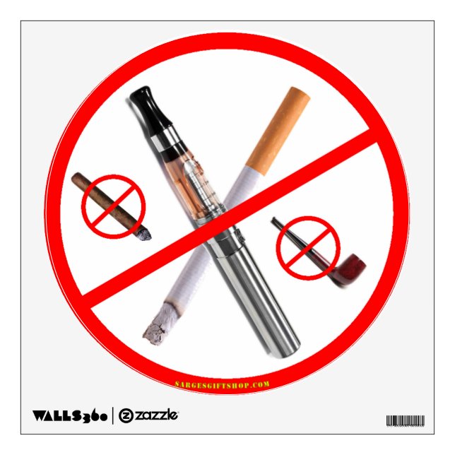 NO SMOKING WALL DECAL (Front)