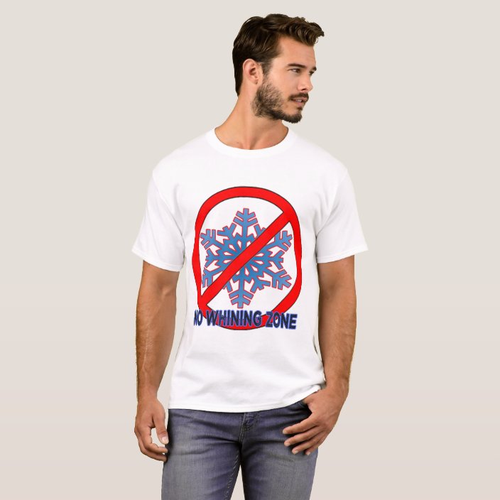 no snowflakes t shirt