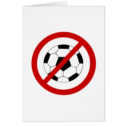 no-soccer cards (Front)