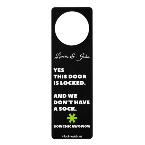 No Sock Door Hanger