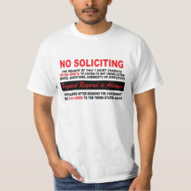 NO SOLICITING