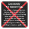 NO Solicitors door stickers