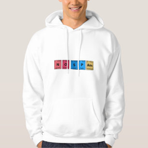 No Spam Periodic Table Hoodie