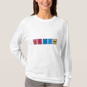 No Spam Periodic Table T-Shirt