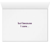 No special reason cards (Inside Horizontal (Bottom))
