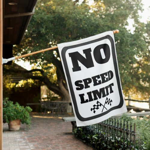 No Speed Limit_HouseHauler Flag