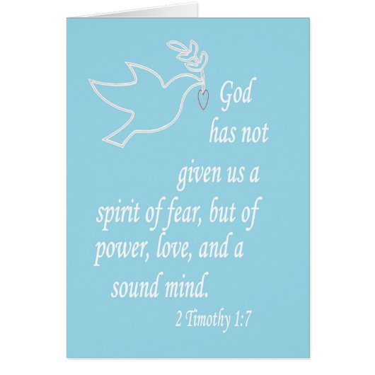 No Spirit of Fear (Front)