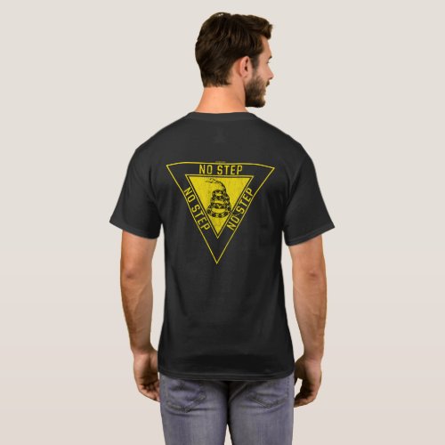 NO STEP GADSDEN SNAKE MILITARY AVIATION STYLE T_Shirt