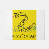 No Step on Snek Doormat - Funny Gadsden Snake Don't Tread Parody Meme –  Domestic Platypus