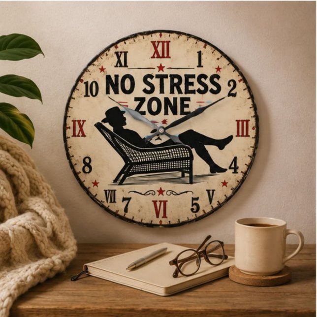 No Stress Zone  Large Clock (Creator Uploaded)