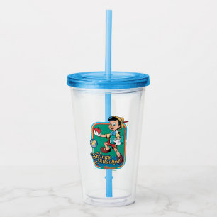 No Strings Attached Pinocchio Acrylic Tumbler