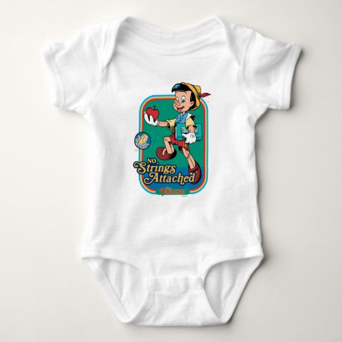 No Strings Attached Pinocchio Baby Bodysuit