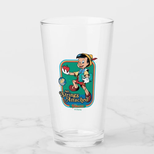 No Strings Attached Pinocchio Glass