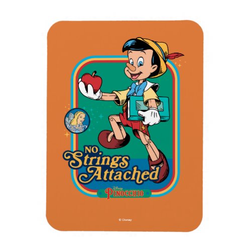 No Strings Attached Pinocchio Magnet