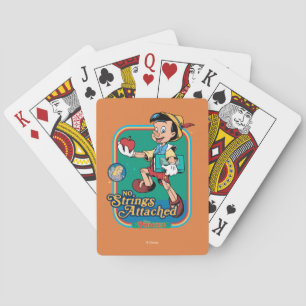 No Strings Attached Pinocchio Poker Cards
