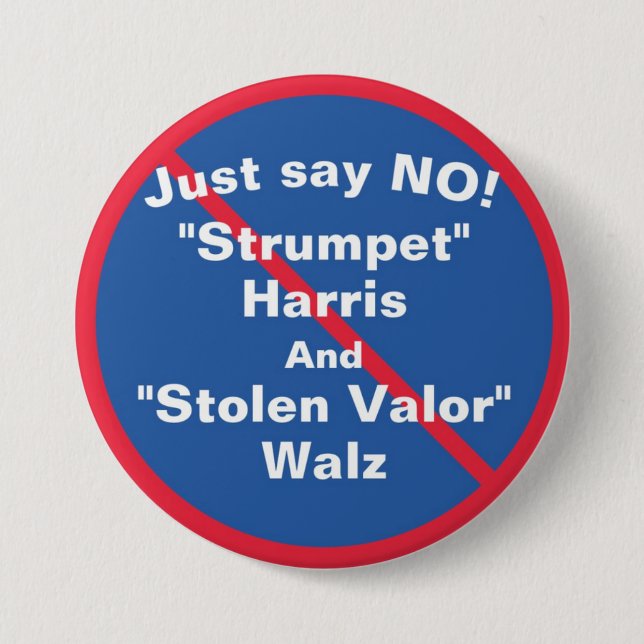 No Strumpet Button (Front)