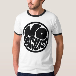 NO STYLIST black emblem ringer T-Shirt