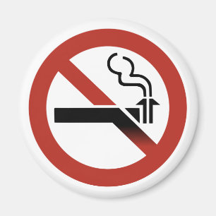 No Subducting Logo Magnet