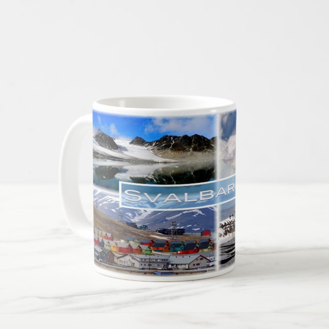 NO Svalbard - Gullybreen Magdalenefjorden - Coffee Mug (Front Left)