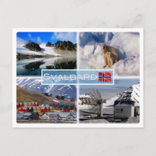 NO Svalbard - Gullybreen Magdalenefjorden - Postcard