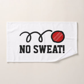 No sweat sports hand towel for cricket player