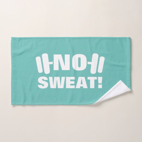 No sweat sports towel gift for fitness gym workout