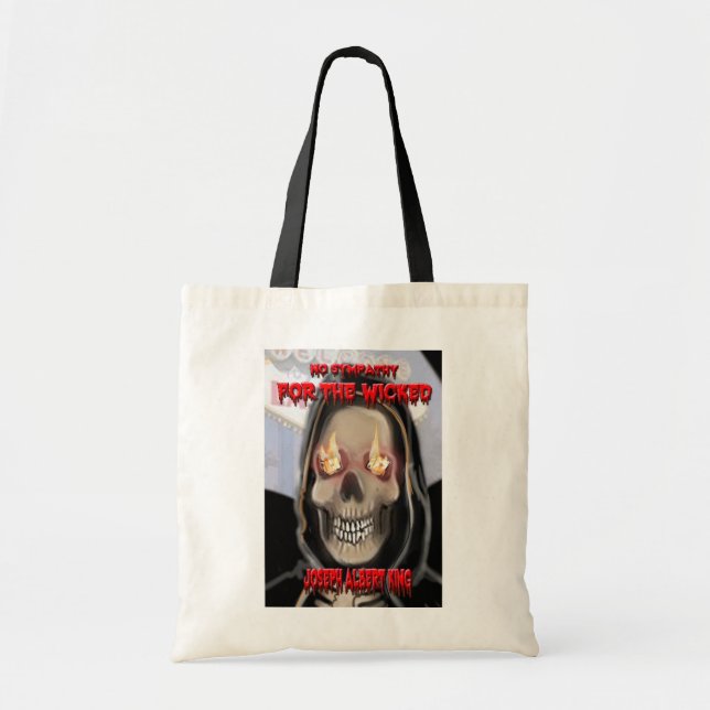 No Sympathy For The Wicked Tote Bag (Front)