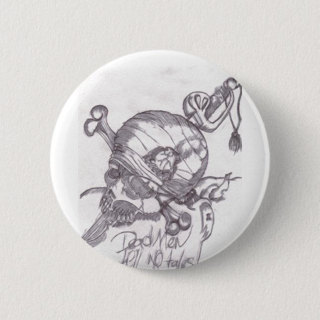 No Tales Button (Front)